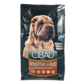 CIBAU SENSITIVE LAMB MEDIUM & MAXI для собак средних и крупных пород (ЯГНЁНОК), 2,5 кг.