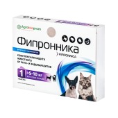 Фипронника для собак и кошек 5-10 кг, 1 табл