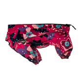 КОМБИНЕЗОН демисезонный для собак, СУКА, размер 28-2, мембрана, цветы роз, OSSO