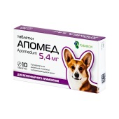 Апомед 5,4 мг, 10 табл