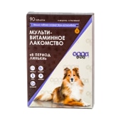 Мультивитаминное лакомство В ПЕРИОД ЛИНЬКИ для собак, 90 табл, GOOD DOG