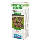 ФЕБТАЛ КОМБО для щенков мелких пород, 7 мл