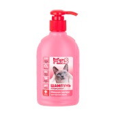 MS.KISS шампунь-кондиционер для короткошерстных кошек ИЗЯЩНАЯ ПАНТЕРА, 200 мл