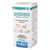 ЭМИДОНОЛ 5% раствор для инъекций, 100 мл