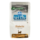 VET LIFE DIABETIC для кошек (регулирование уровня глюкозы), 0,4 кг