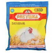 РЯБУШКА ЭКОНОМ для кур несушек и др. домашней птицы, 500 г