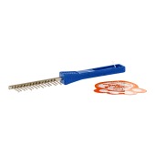 Расчёска с пластмассовой ручкой разнозубая, ЗООНИК