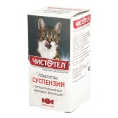 ЧИСТОТЕЛ ГЛИСТОГОН для кошек, 5 мл