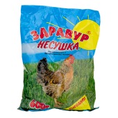 ЗДРАВУР НЕСУШКА для кур-несушек и др.домашней птицы, 600 г.