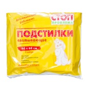 Пелёнки СТОП ПРОБЛЕМА 60 * 60 см, 6 шт