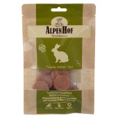 Лакомство ALPENHOF медальоны из филе кролика для мелких собак и щенков, 50 г