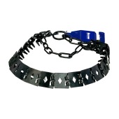 Ошейник строгий пластинчатый воронёный 2,7 * 55 см, ДАРЭЛЛ
