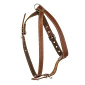 Шлейка кожаная средняя универсальная, ЧК