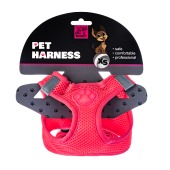 Шлейка-жилет WOGY с поводком, светоотражающими элементами, накопителем света (16 * 13 см) для собак, размер ХS