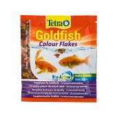 TETRA GOLDFISH COLOUR FLAKES корм для золотых рыбок для улучшения окраски в виде хлопьев, 12 г