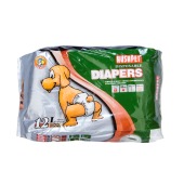 Подгузники HUSH PET, размер L (16 - 25 кг), 12 шт.