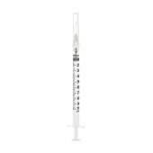Шприц 1 мл одноразовый трёхкомпонентный (0,4 * 13 см), VOGT MEDICAL