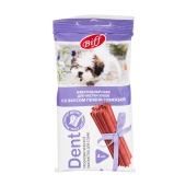 TITBIT лакомство DENT жевательный снек для мелких собак (ПЕЧЕНЬ ГОВЯЖЬЯ), 4 шт