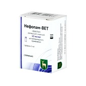 Нефопам-Вет 10 мг/мл, 1 флакон 5 мл