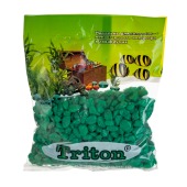 Грунт ТРИТОН блестящий ТРАВЯНОЙ КРУПНЫЙ, 800 г.