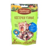 ДЕРЕВЕНСКИЕ ЛАКОМСТВА косточки утиные для собак мини-пород, 55 г