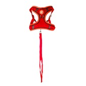 Шлейка-жилет WOGY с поводком для собак, размер L, микс