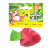ВЕЛИКИЙ КОТ игрушка-мини клубничка с кошачьей мятой