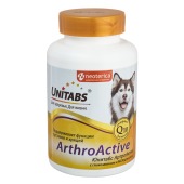 UNITABS ArthroActive для суставов и хрящей для собак, 100 табл
