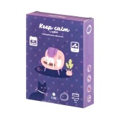 KEEP CALM успокаивающий феромон для кошек, ошейник, серый