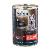 MR. BUFFALO ADULT консервы для взрослых собак (ГОВЯДИНА, СЕРДЦЕ), 400 г