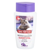 ЧИСТОТЕЛ МАКСИМУМ шампунь антипаразитарный для кошек, 180 мл