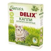 DELIX BIO капли для кошек, 2 пипетки