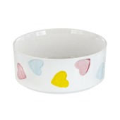 Миска WOGY (12,2 * 5 см) для животных, керамическая с принтом, микс, 350 мл