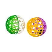 Мяч-погремушка сетчатая, 2 шт, ЗООНИК