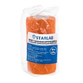 Бандаж самофиксирующийся STARLAB 10 см * 4,5 м с горькой пропиткой, оранжевый