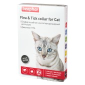 BEAPHAR ошейник для кошек ЧЕРНЫЙ, 35 см