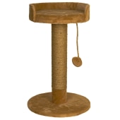 Когтеточка СТОЛБИК ГАБИ (34 * 38 * 64 см), BLACK CAT