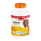 UNITABS CalciPlus c Q10 для зубов и костей для собак, 200 табл.