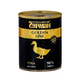 ЧЕТВЕРОНОГИЙ ГУРМАН Golden Line для собак (УТКА), 340 г