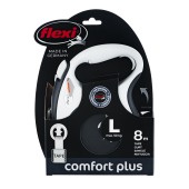 Рулетка COMFORT PLUS L (8 м, 50 кг) ремень, антрацит, FLEXI