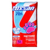 Подгузники LUXSAN, размер L (8 - 14 кг), 12 шт
