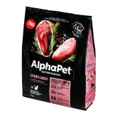 ALPHAPET для взрослых стерилизованных кошек (УТКА, ИНДЕЙКА), 7 кг