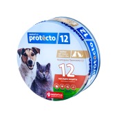 PROTECTO 12 для кошек и мелких собак, 2 ошейника
