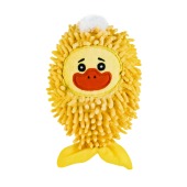 Игрушка-пищалка мягкая WOGY Зверята-рыбки (22 * 12 * 6 см) шуршит, для собак, микс