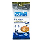 N&D VET LIFE крем суп для взрослых кошек при пищевых реакциях (ГИДРОЛИЗОВАННЫЙ БЕЛОК ЛОСОСЯ), 60 г