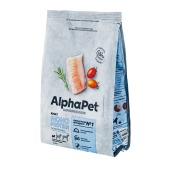 ALPHAPET MONOPROTEIN для взрослых собак мелких пород (БЕЛАЯ РЫБА), 0,5 кг