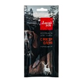 TITBIT Дикий Зов колбаса для собак с мясом оленя и брусникой, 85 г