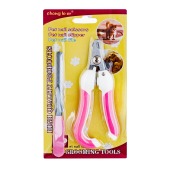 Набор по уходу за когтями когтерез + пилка (14 * 14 см), микс, NUNBELL