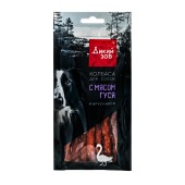 TITBIT Дикий Зов колбаса для собак с мясом гуся и брусникой, 85 г