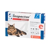 INSPECTOR QUADRO капли для кошек 8-15 кг, 1 пипетка